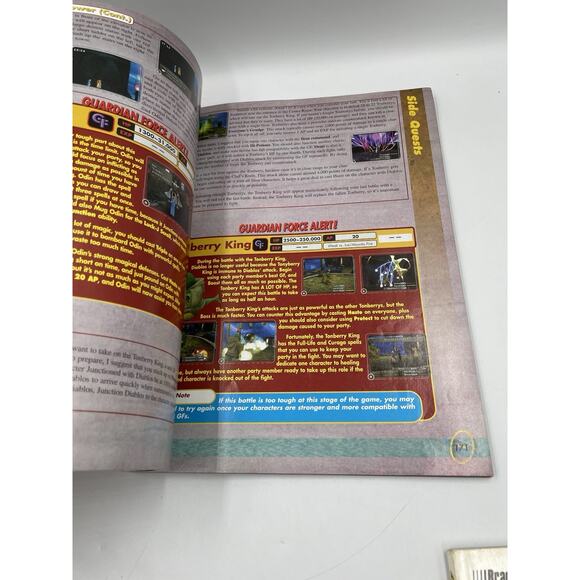 Final Fantasy VIII Official Strategy Guide With Poster: KB TOYS Exclusive - Picture 7 of 8